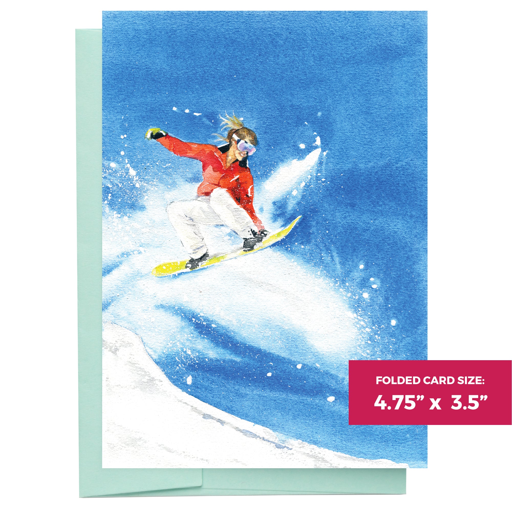 Snowboarding Dream | 16 Notecards