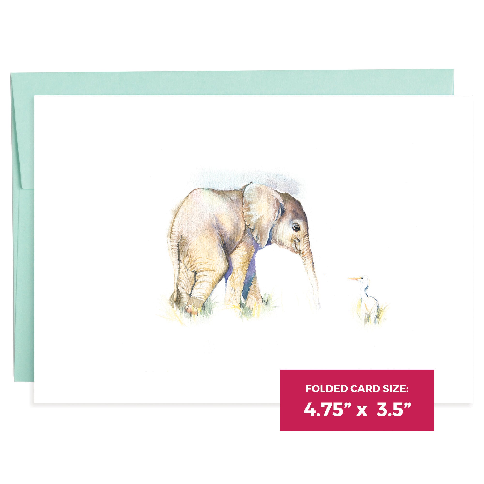 Elephants | 16 Note Cards