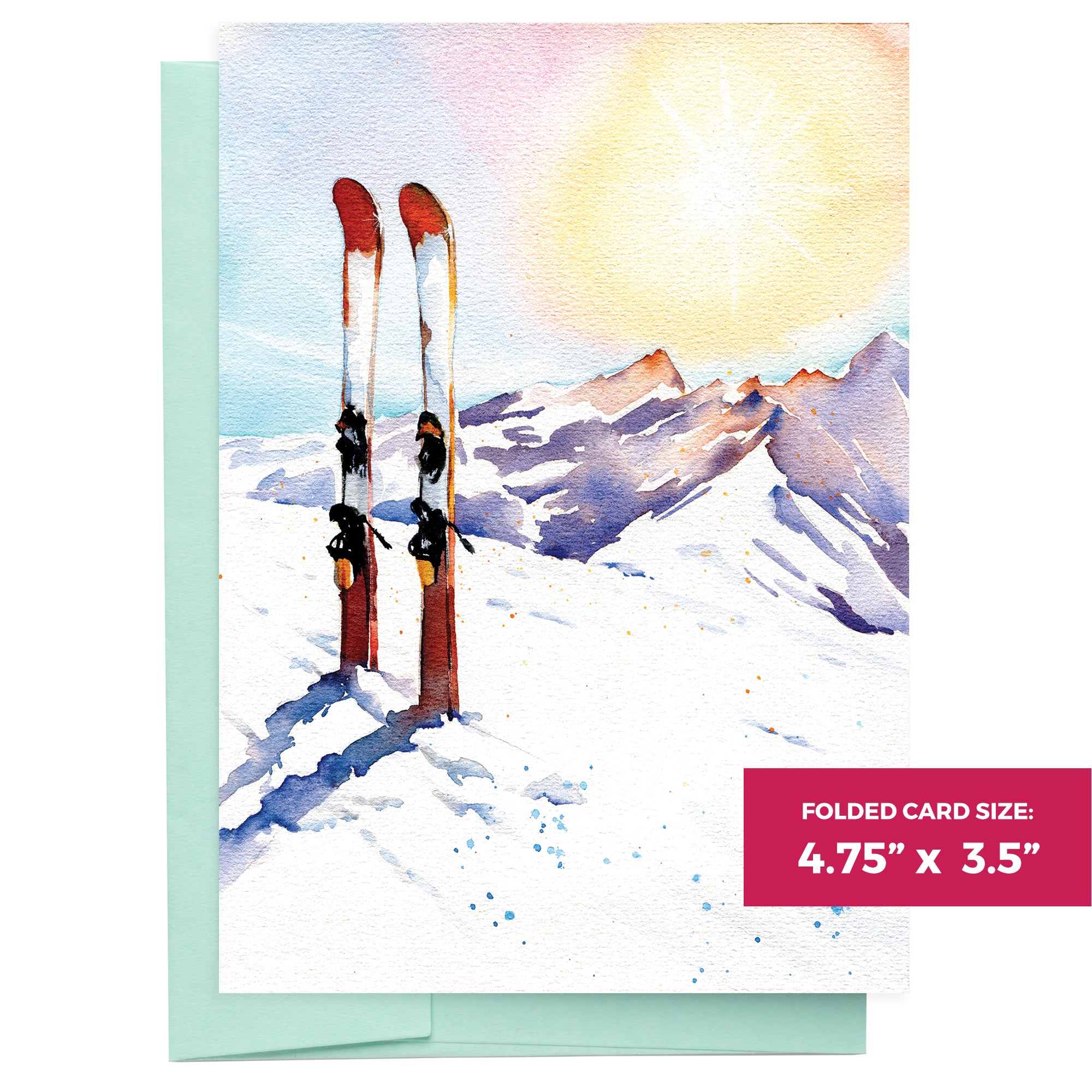 Ski Escape | 16 Note Cards