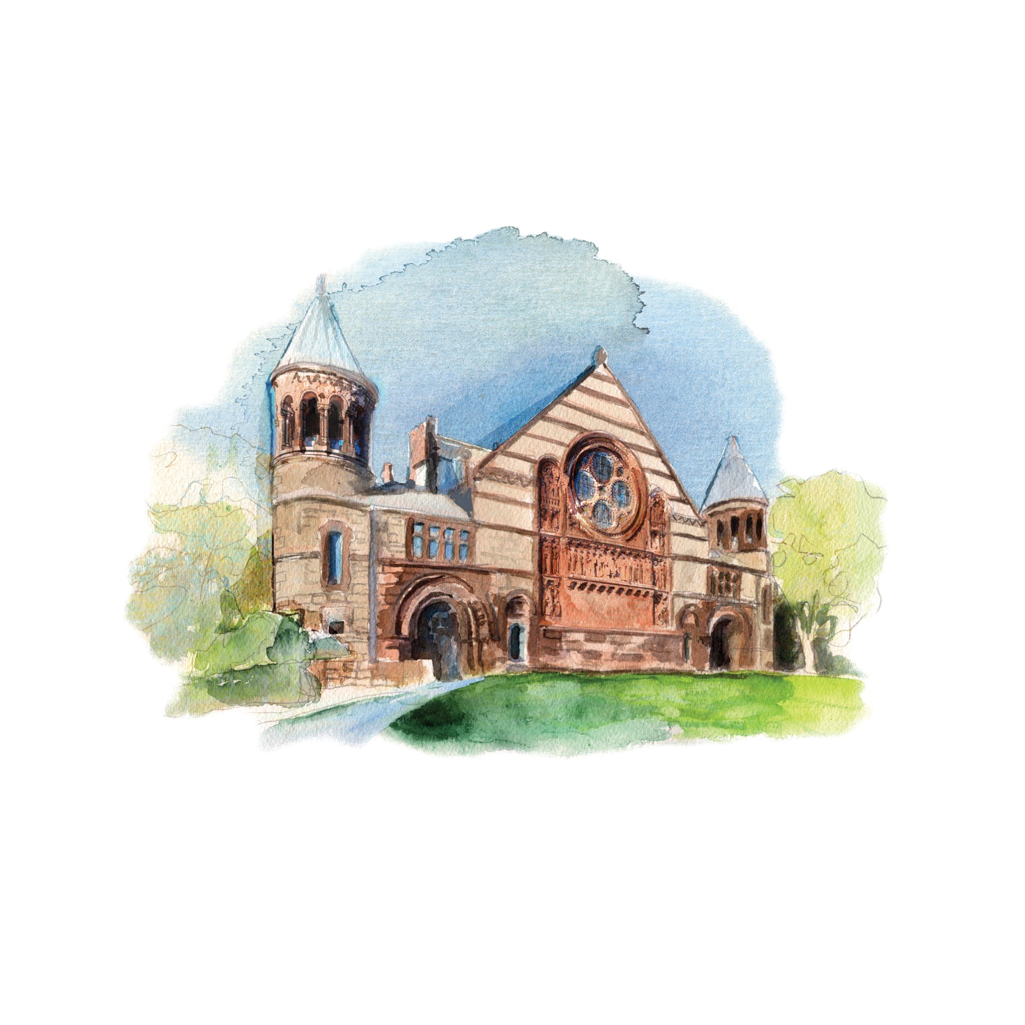 Princeton - Iconic Buildings | 16 Notecards