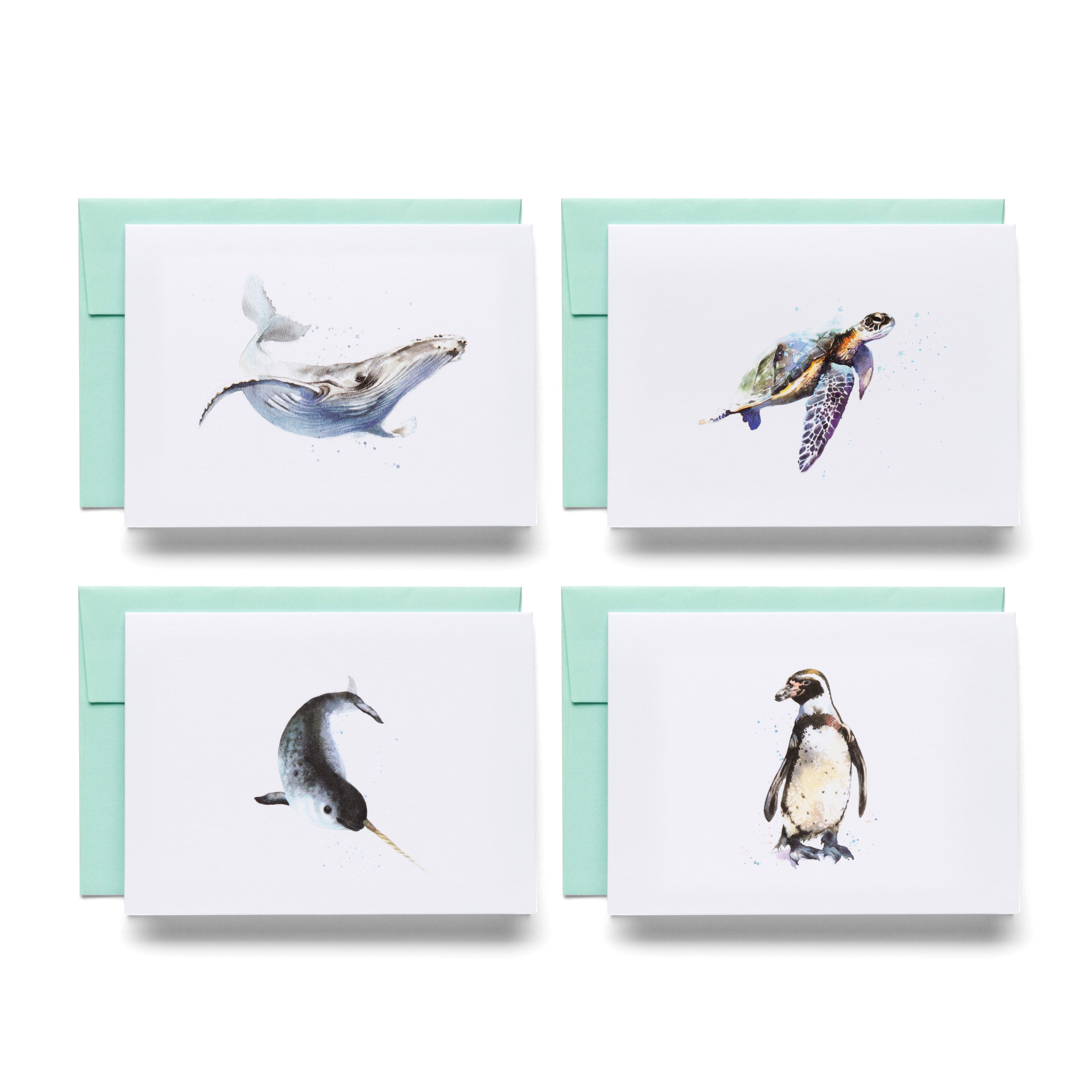 Marine Life | 16 Note Cards