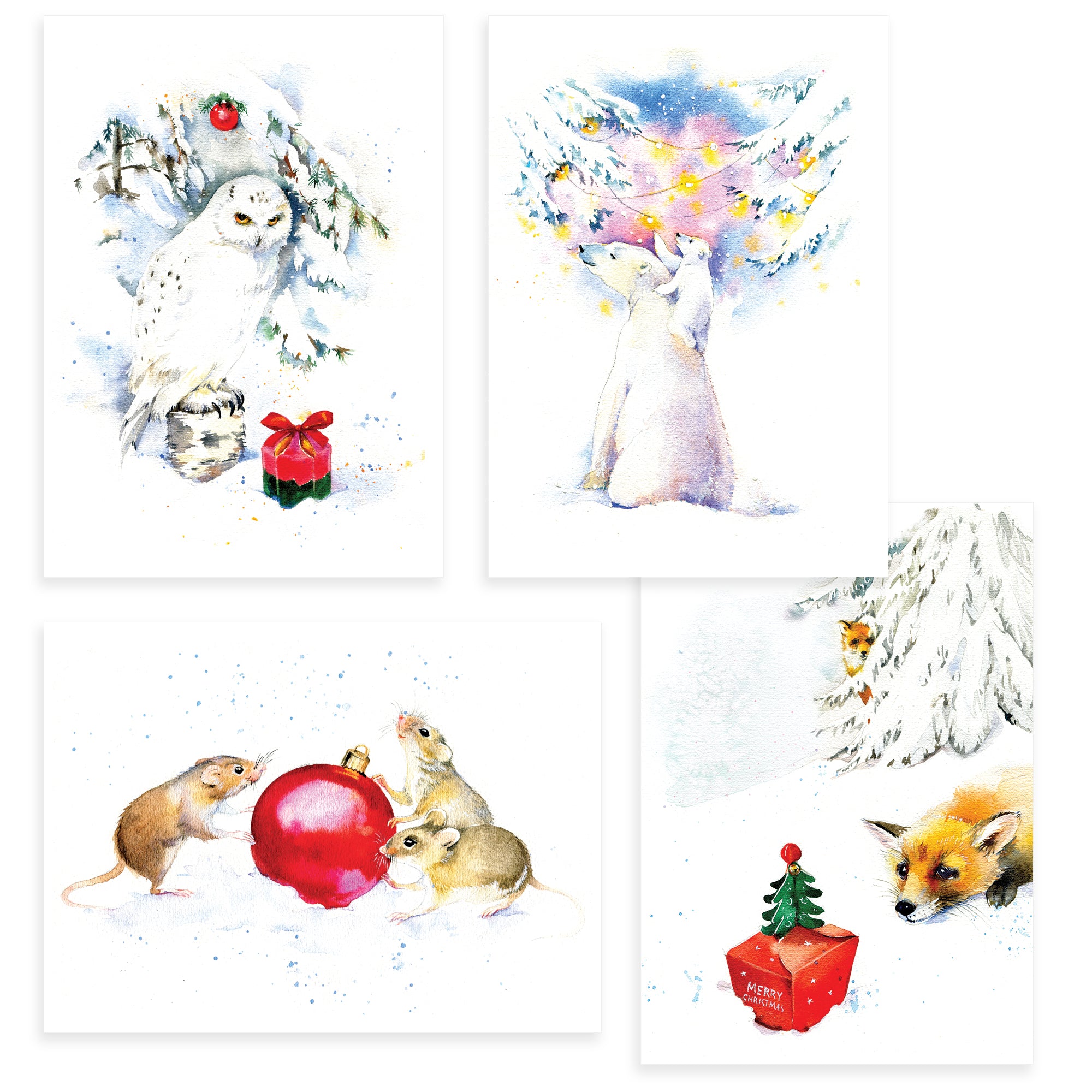 Christmas | 16 Note Cards