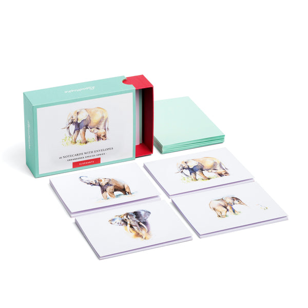Elephants | 16 Note Cards