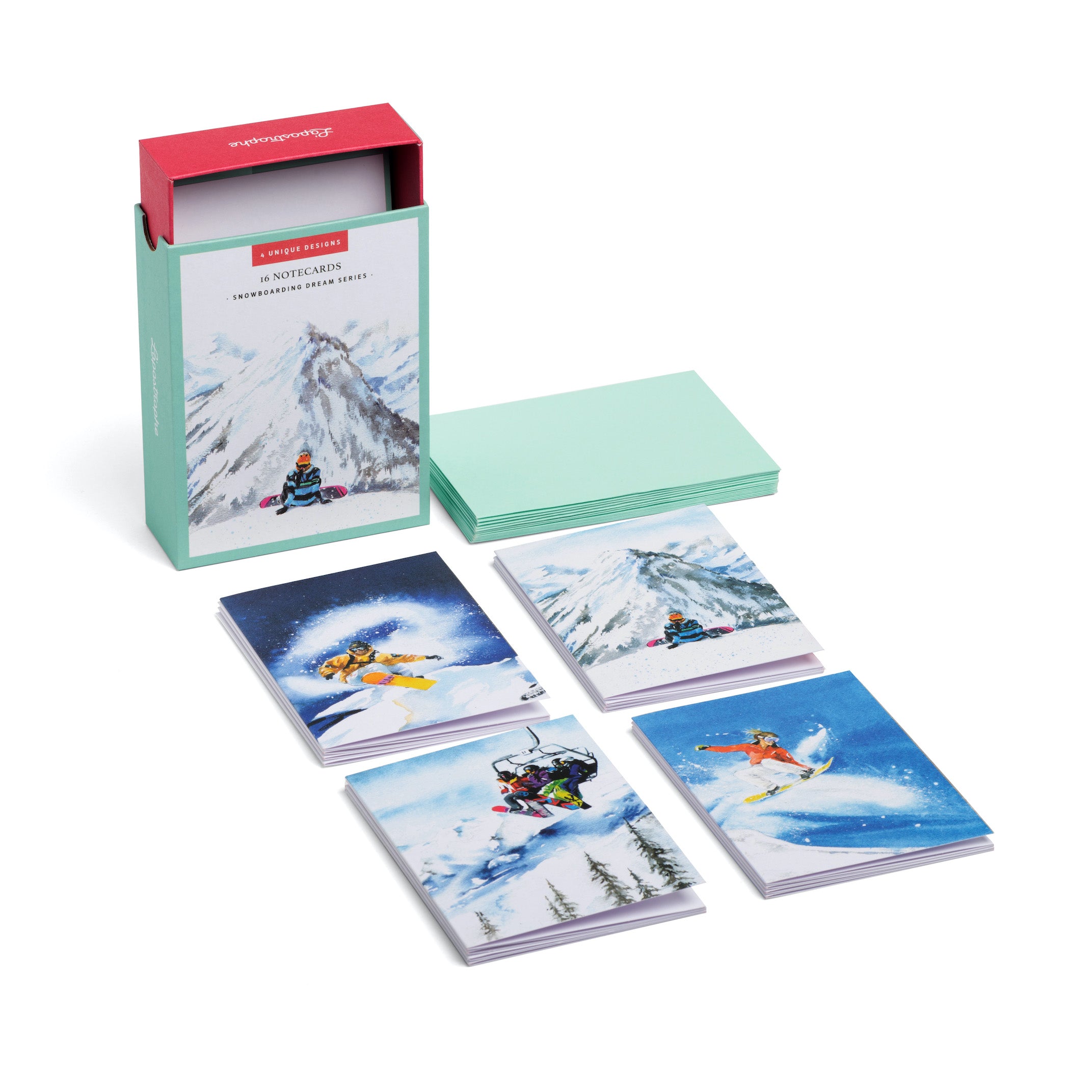 Snowboarding Dream | 16 Notecards