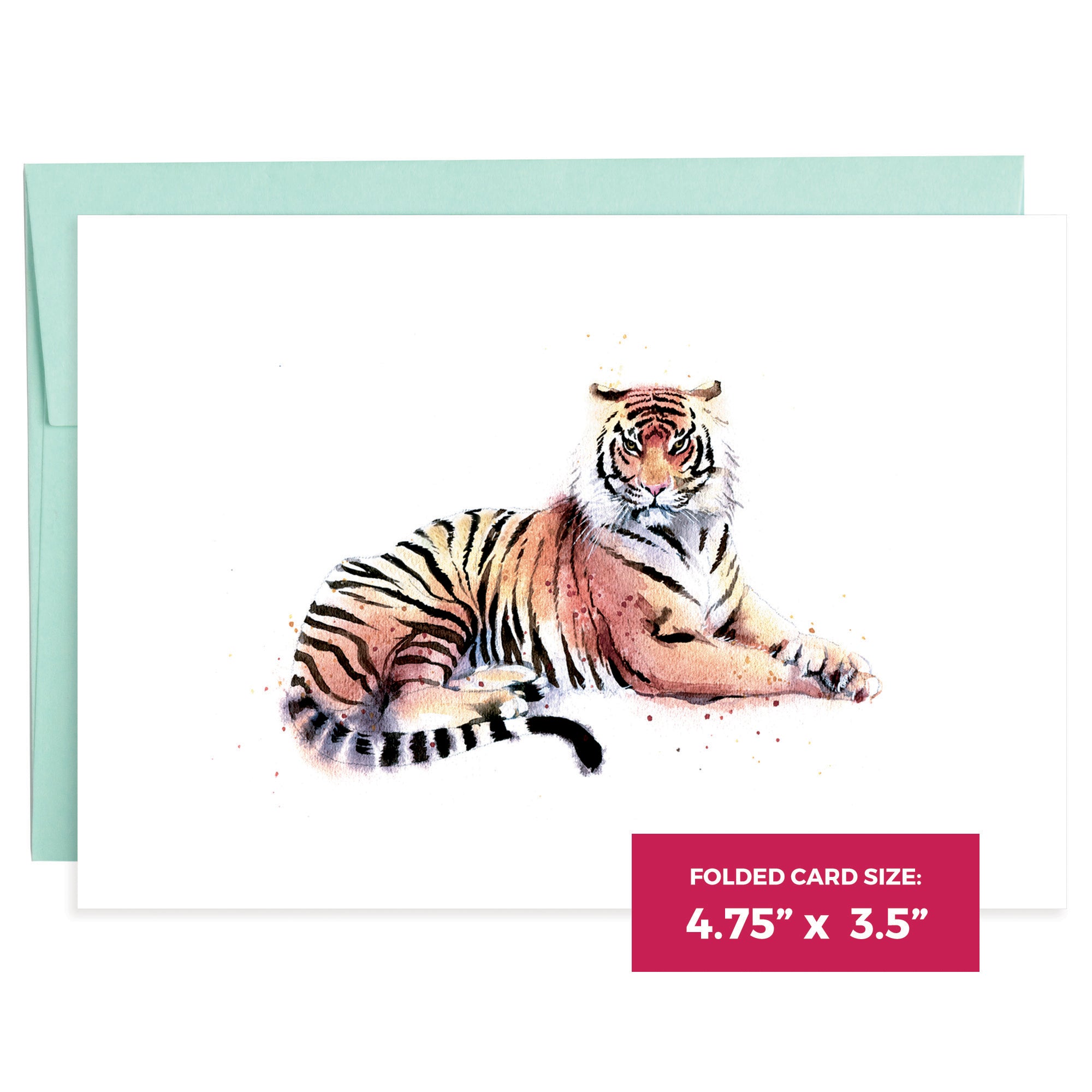Big Cats | 16 Note Cards