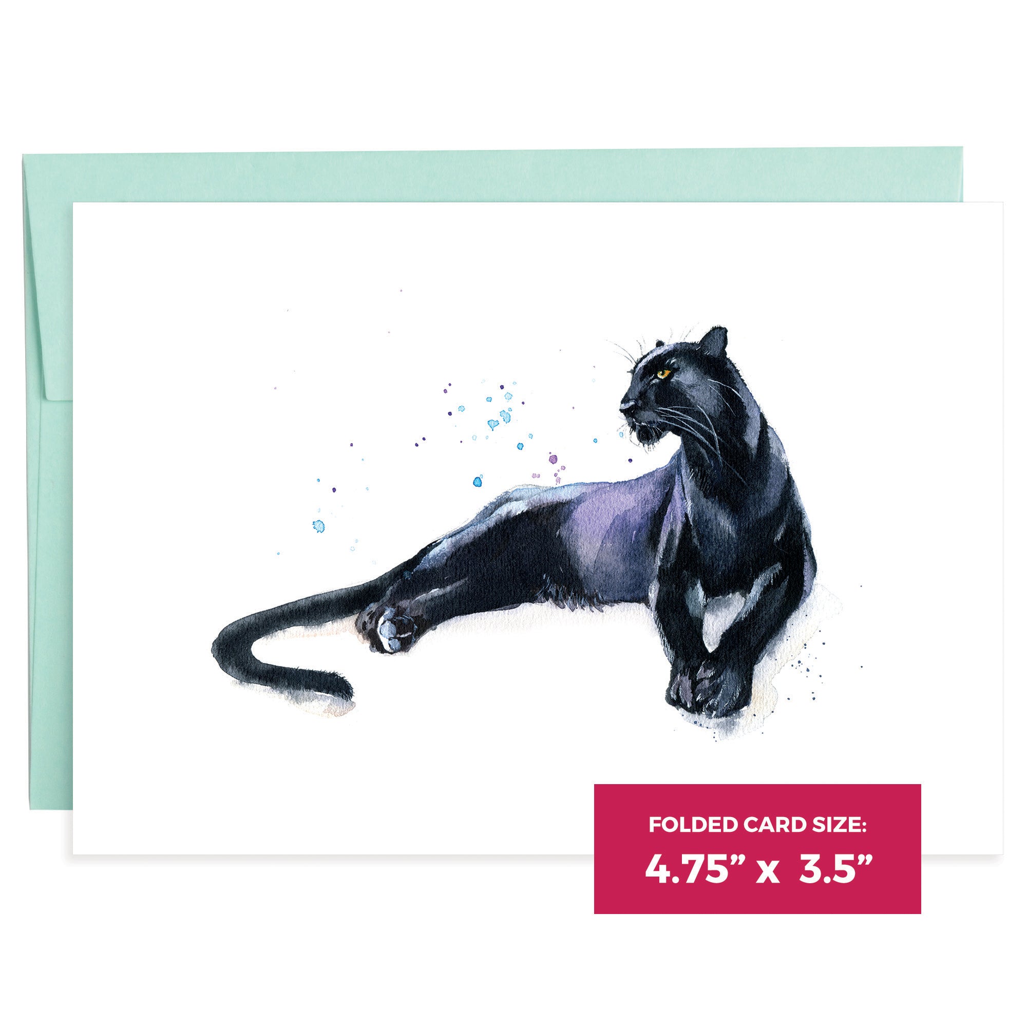 Big Cats | 16 Note Cards