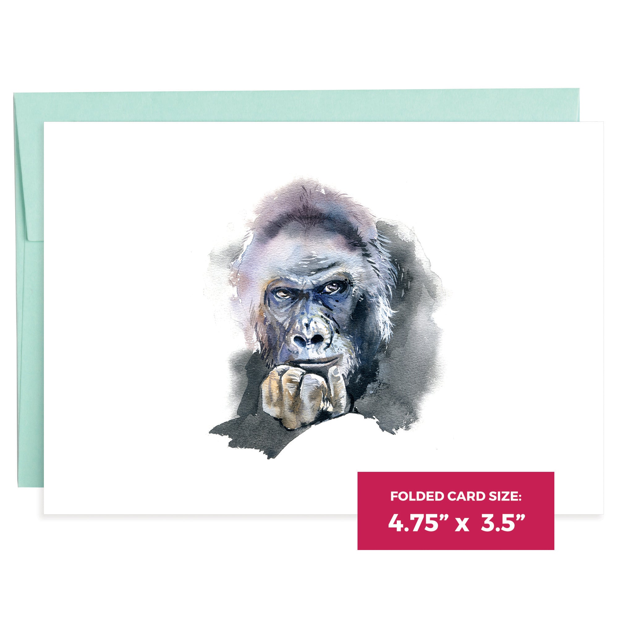Great Apes  | 16 Note Cards