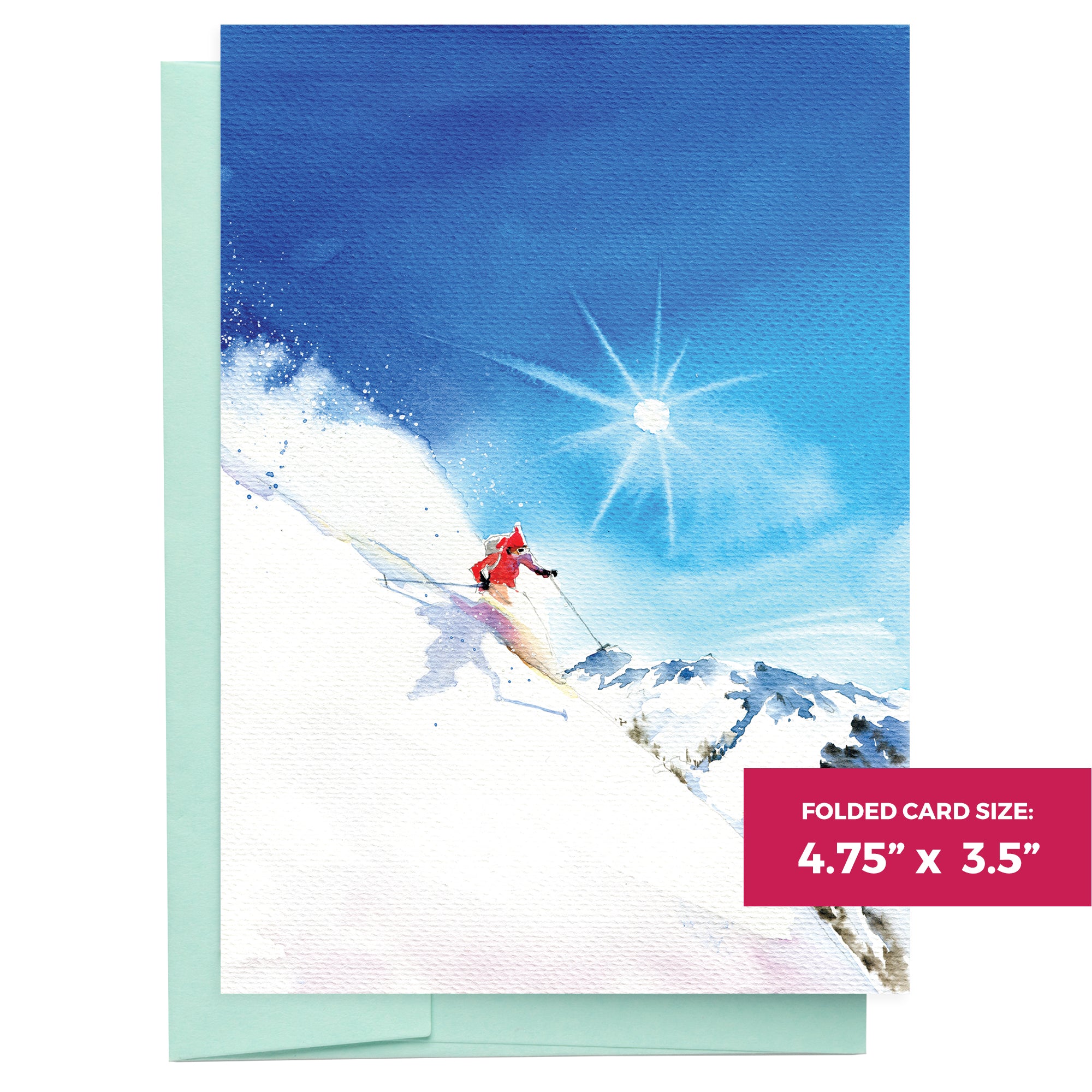 Ski Escape | 16 Note Cards