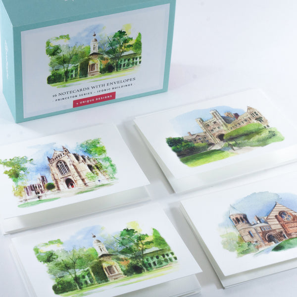 Princeton - Iconic Buildings | 16 Notecards