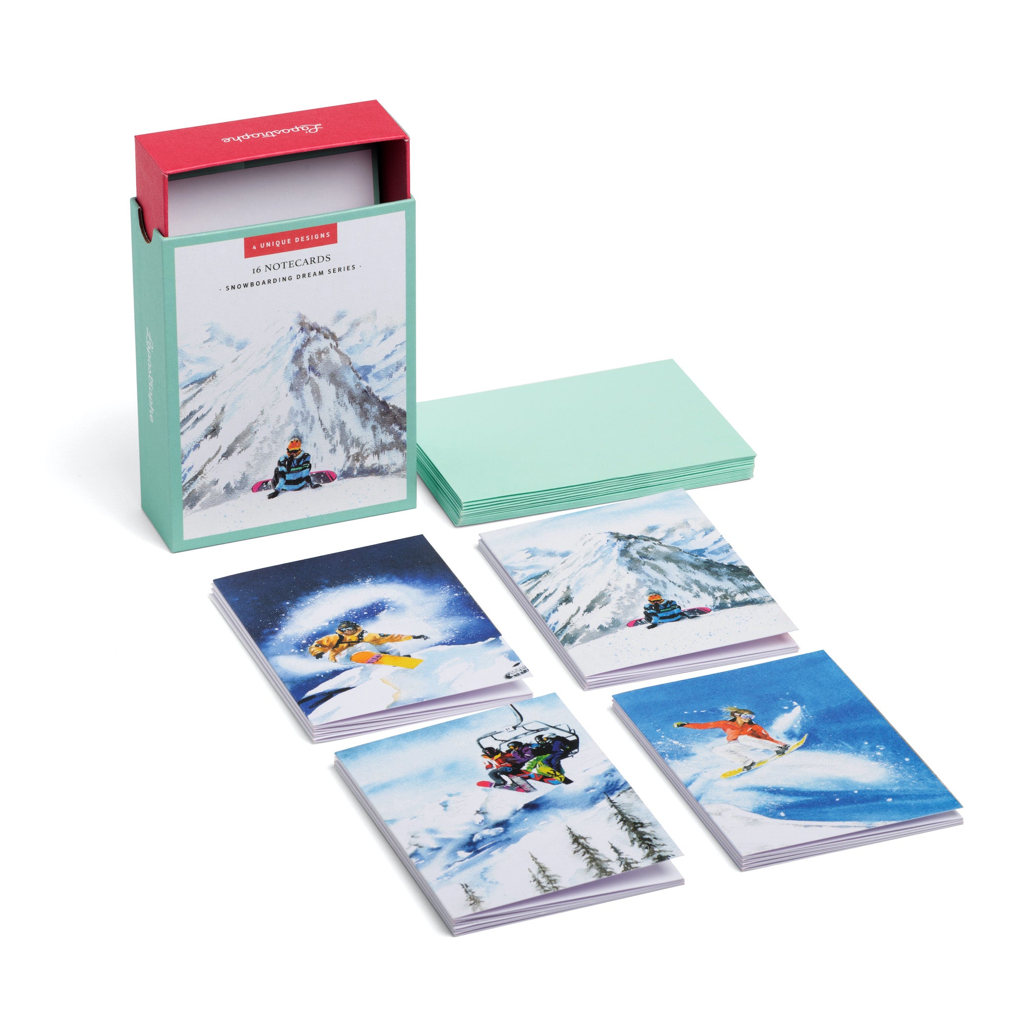 Notecard Set - Snowboarding Dream (WS)