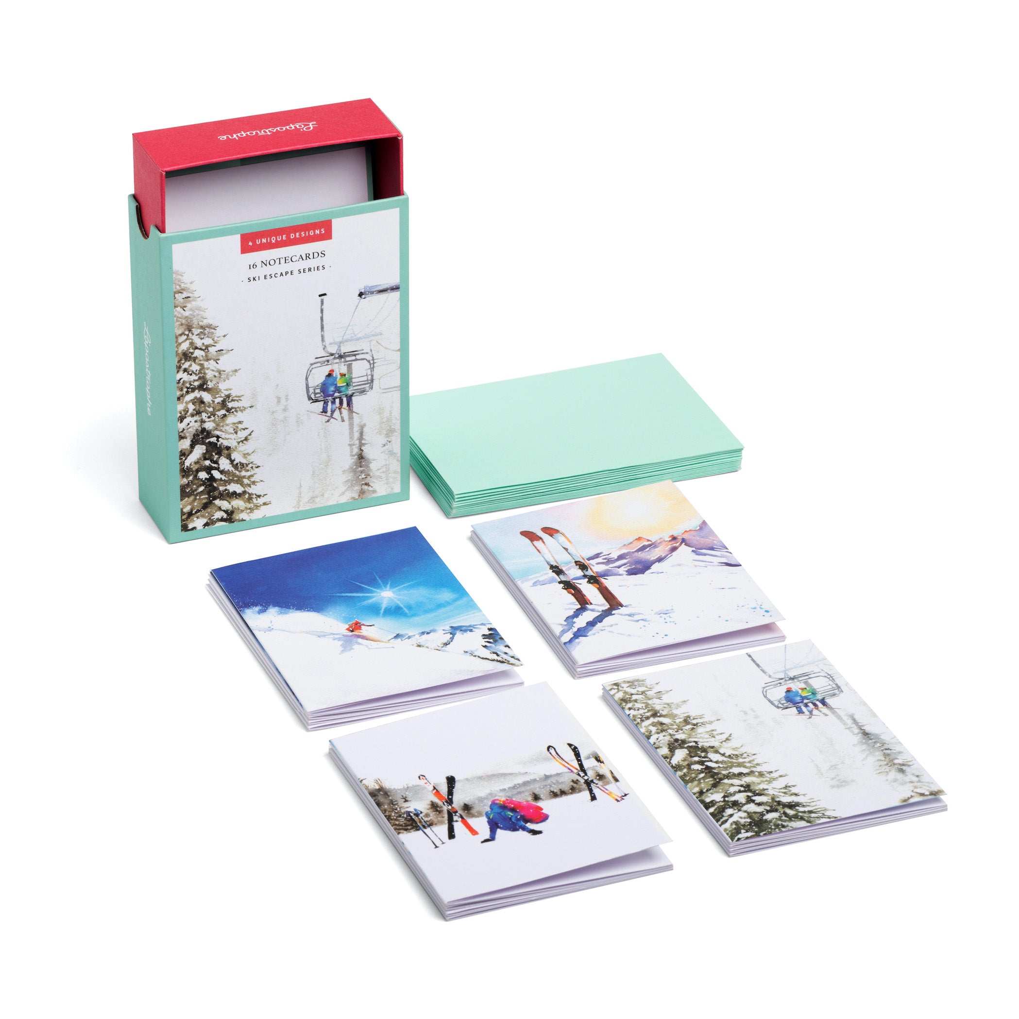 Notecard Set - Ski Escape (WS)